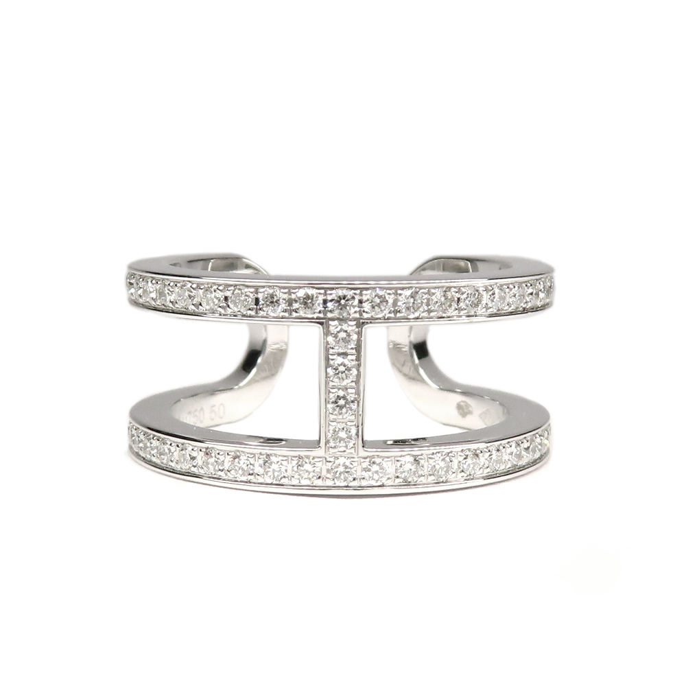 エルメス リング 指輪 エヴァーシェーヌダンクル MM 50 750WG