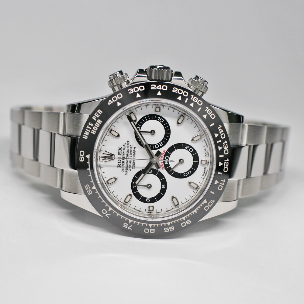 ロレックス デイトナ 116500LN ランダム ホワイト SS 自動巻き メンズ 保証書付き 2023年