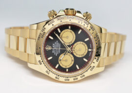 ロレックス デイトナ 126508 ランダム ブラック シャンパン YG 自動巻き メンズ 保証書付き 2023年