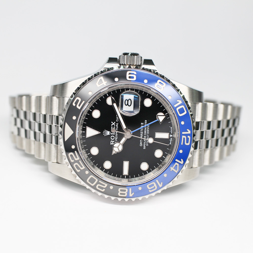 ロレックス GMTマスターII 126710BLNR ランダム ブラック SS 自動巻き メンズ ジュビリー 保証書付き 2022年