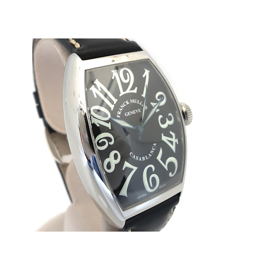 フランクミュラー FRANK MULLER カサブランカ 5850CASA SS/レザー 自動巻き