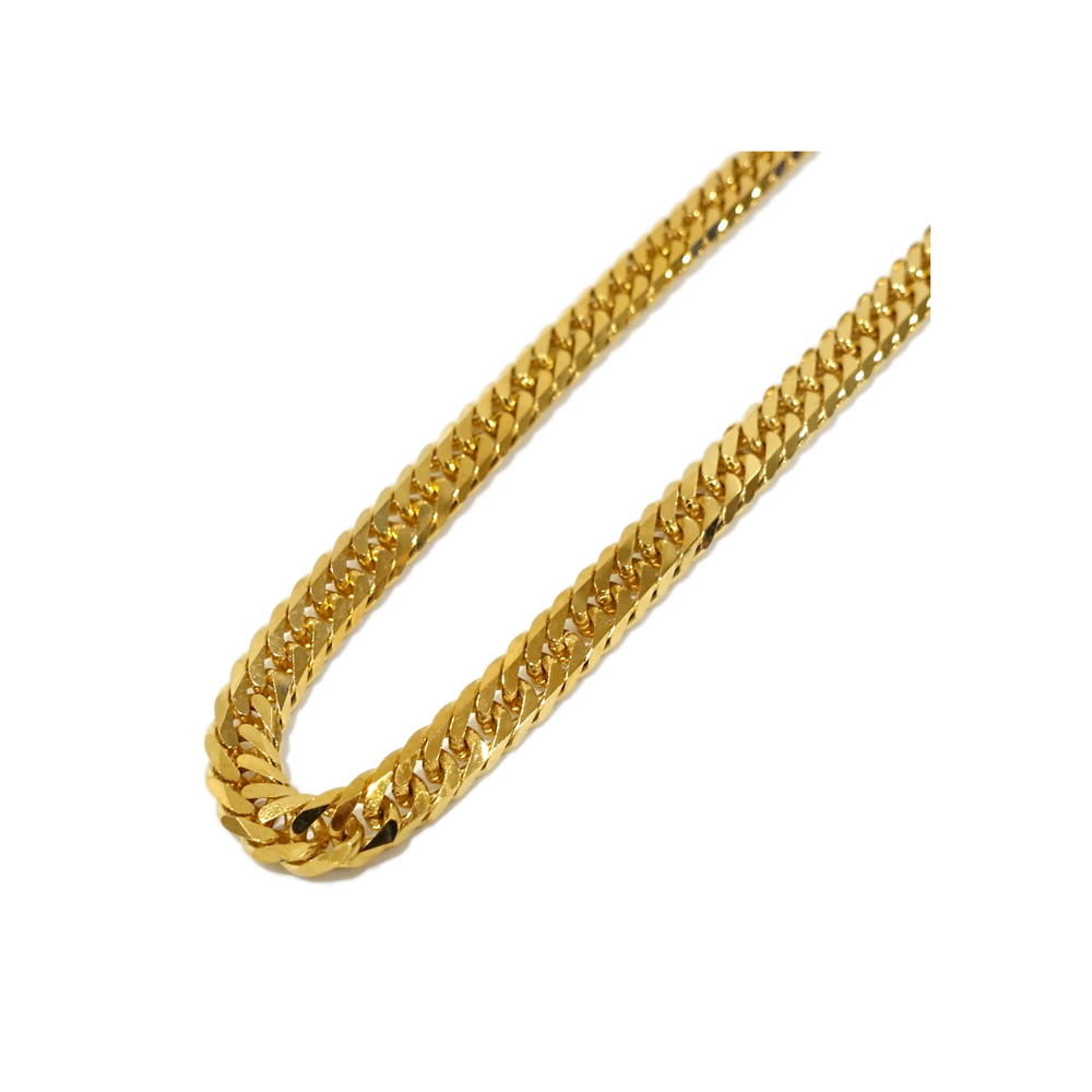 ネックレス JEWELRY K18 喜平 キヘイ 6面ダブル 750 18金