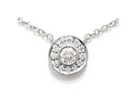 ティファニー TIFFANY サークレット ダイヤモンド デザイン ネックレス Pt950