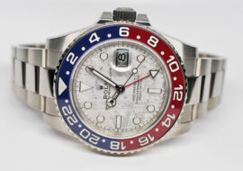 ロレックス GMTマスターII 126719BLRO ランダム メテオライト WG 赤青 自動巻き メンズ 保証書付き 2021年