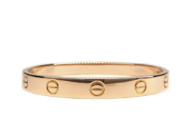 カルティエ ブレスレット バングル ラブ ブレス LOVE #16 新型 B6035616 K18PG