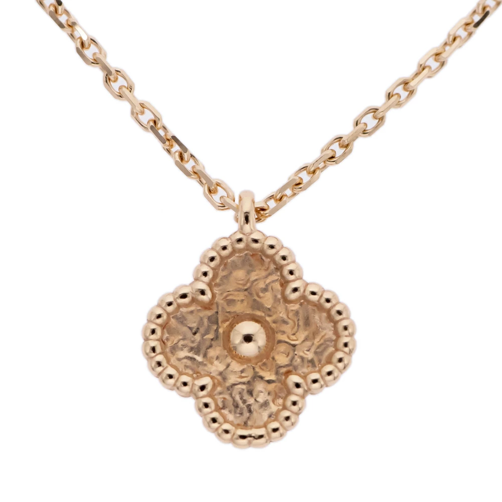 VAN CLEEF&ARPELS ヴァンクリーフ＆アーペル スウィート アルハンブラ ペンダント VCARO8DF00 750RG K18 ローズゴールド