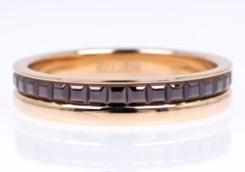 BOUCHERON ブシュロン キャトル クラシック リング ハーフ JAL00175 750PG ピングゴールド K18 指輪