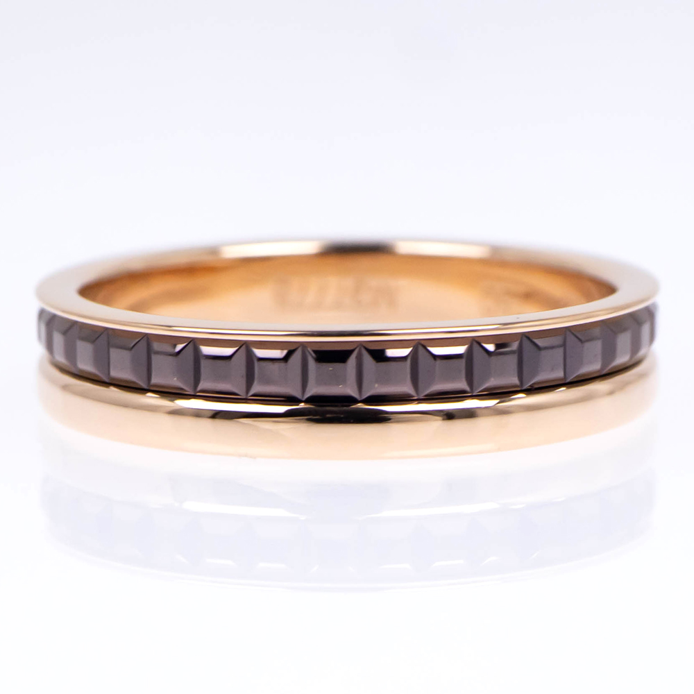 BOUCHERON ブシュロン キャトル クラシック リング ハーフ JAL00175 750PG ピングゴールド K18 指輪