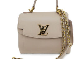 LOUIS VUITTON ルイヴィトン ロックミー エヴァー MINI M21052 グレージュ ハンドバッグ