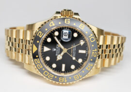 ロレックス GMTマスターII 126718GRNR ランダム ブラック YG ジュビリー 保証書付き 2023年