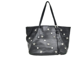 ジミーチュウ SASHA S トートバッグ ブラック スタッズ