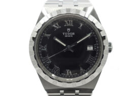 チューダー TUDOR ロイヤル38mm 28500 ブラック SS 自動巻き