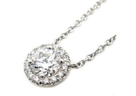 ティファニー TIFFANY Pt950 ソレスト ダイヤモンド ネックレス ペンダント