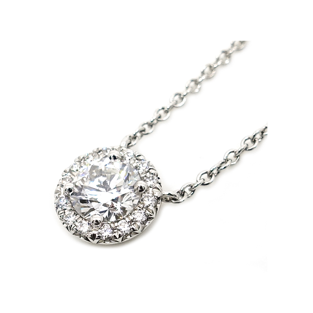 ティファニー TIFFANY Pt950 ソレスト ダイヤモンド ネックレス ペンダント