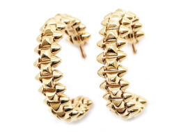 カルティエ CARTIER 750PG クラッシュ ドゥ カルティエ ピアス SM B8301415