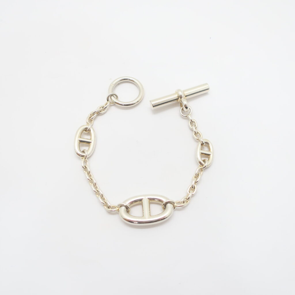 エルメス ファランドール ブレスレット SV925 シルバー