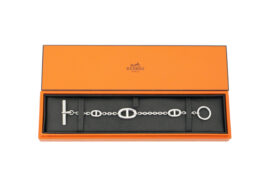 エルメス シェーヌダンクル ファランドール ブレスレット ST Ag925