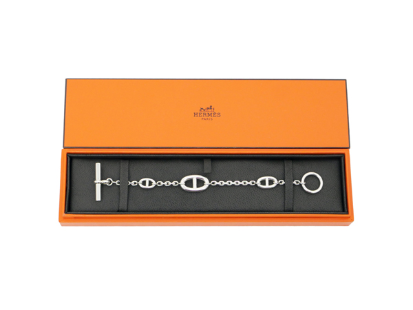 エルメス シェーヌダンクル ファランドール ブレスレット ST Ag925