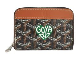 ゴヤール マティニョンミニ コインケース ブラック ナチュラル ハートロゴ