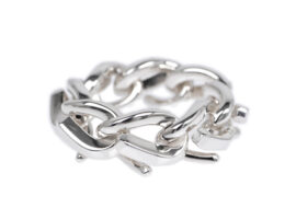 TIFFANY ティファニー フォージ リンク リング  Ag925