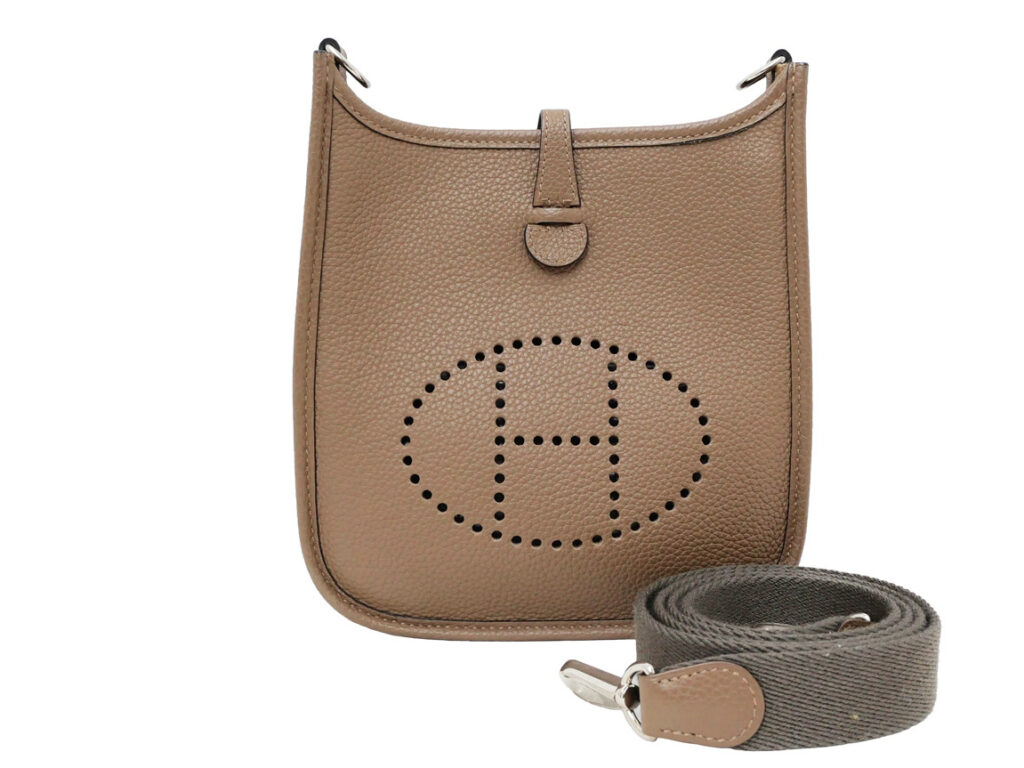 エルメス エブリンTPM ベージュドゥワイマール SV金具 トリヨンクレマンス U刻印