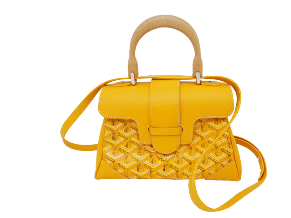 ゴヤール サイゴンミニ ハンドバッグ 2WAYショルダー イエロー