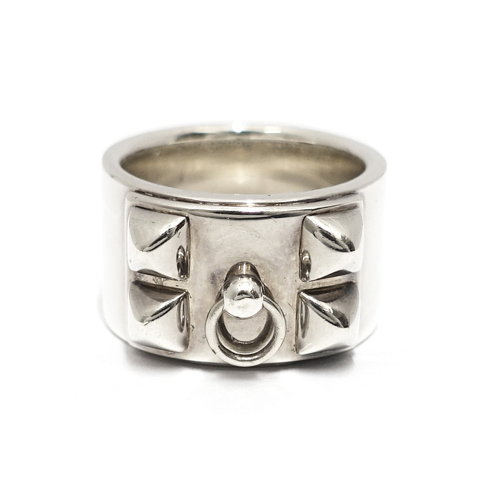 エルメス HERMES コリエドシアン GM リング SV925 シルバー