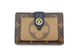ルイヴィトン LOUIS VUITTON ポルトフォイユ ジュリエット モノグラム・ジャイアント リバース 二つ折り財布 M69432