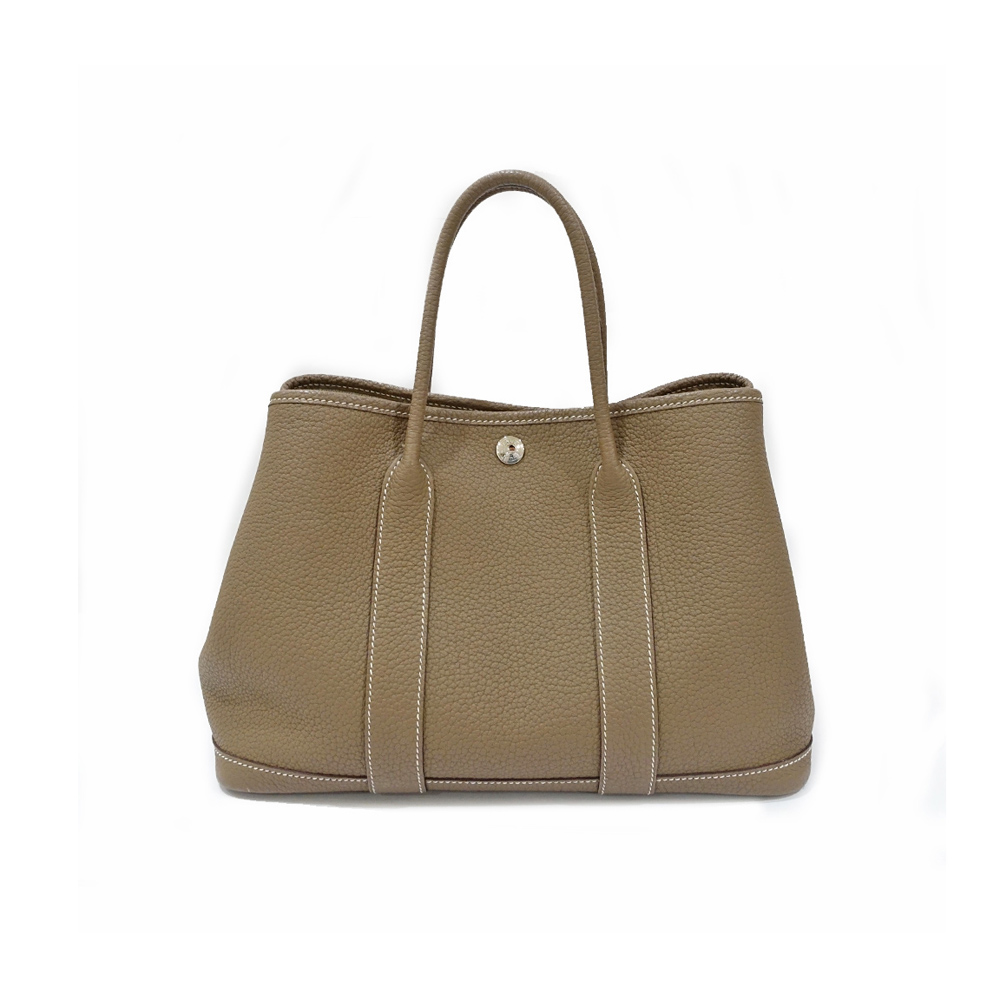 エルメス HERMES ガーデンパーティTPM エトゥープ ネゴンダ C刻印