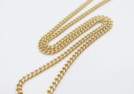 ネックレス 喜平2面 K18 イエローゴールド