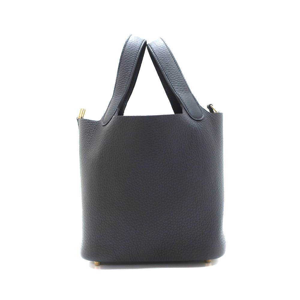 エルメス ピコタンロックPM ブラック ゴールド金具 トリヨンクレマンス W刻印 2024年