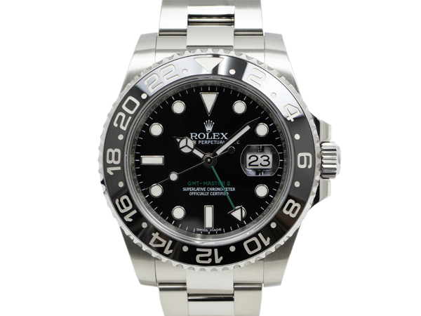 ロレックス GMTマスターII 116710LN 2017年 鏡面バックル