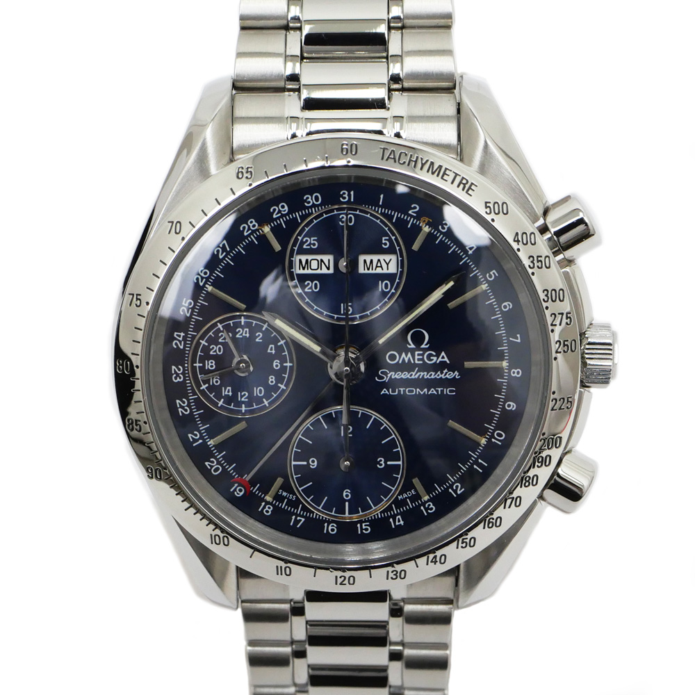 オメガ スピードマスター トリプルカレンダー 3521.80 ブルー