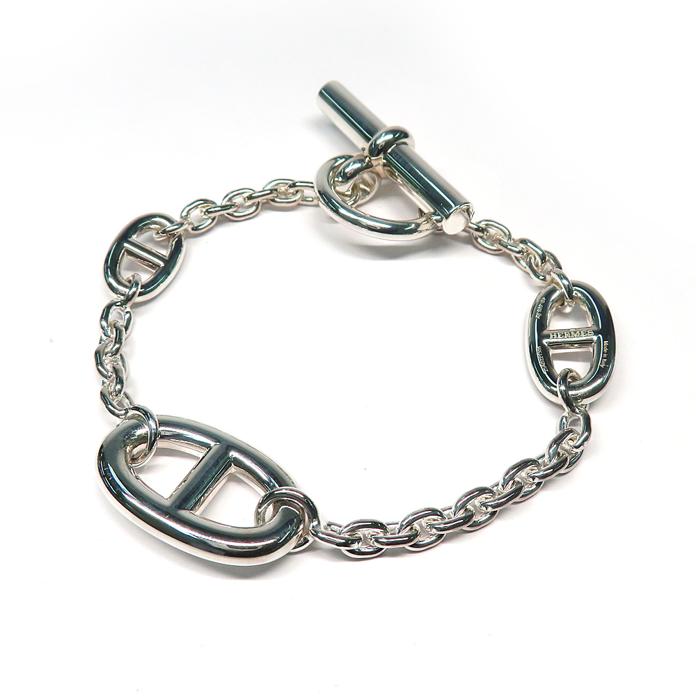 エルメス ブレスレット シェーヌダンクル ファランドール ST Ag925 シルバー 2023年製造