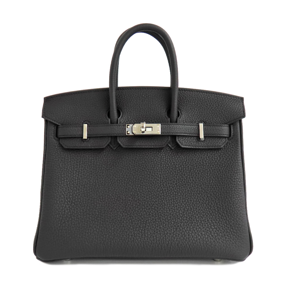エルメス バーキン 25 ブラック シルバー金具 トゴ K刻印 2025年