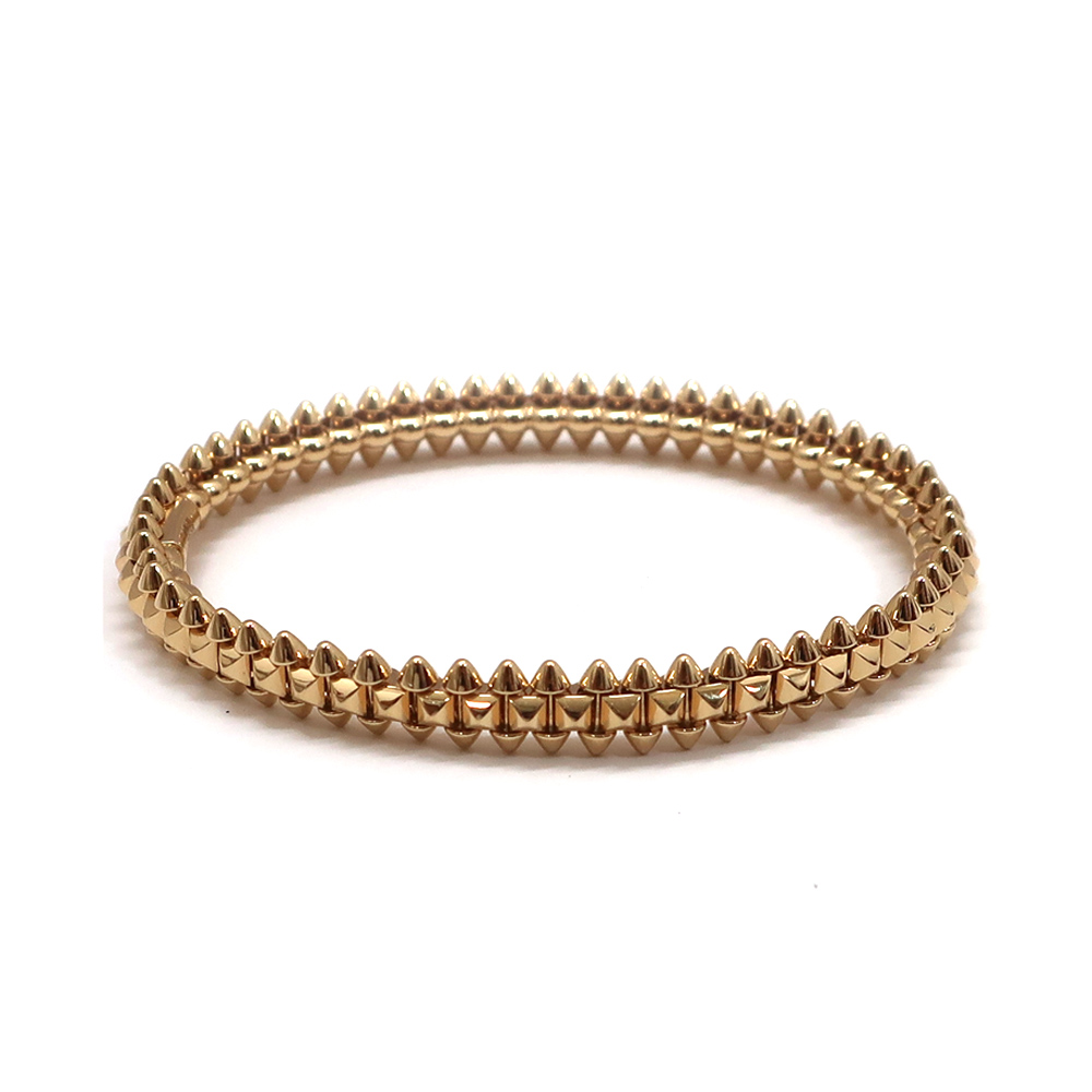 カルティエ クラッシュ ドゥ カルティエ ブレスレット 15サイズ スモールモデル K18PG 750 ピンクゴールド B6065117