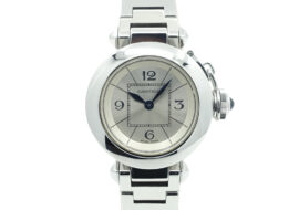 カルティエ CARTIER ミスパシャ シルバー文字盤 クォーツ