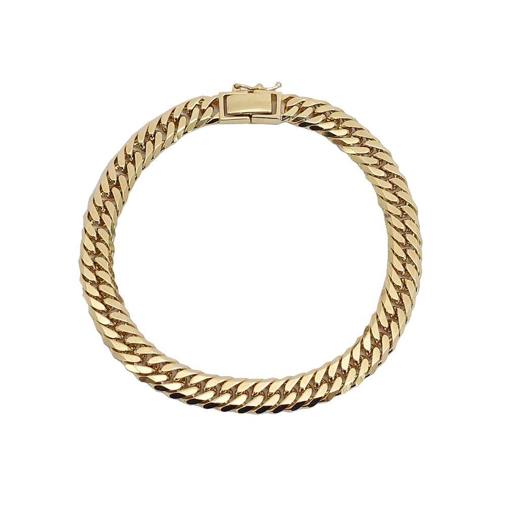 ジュエリー JEWELRY ブレスレット 喜平 キヘイ K18 6面ダブル 750