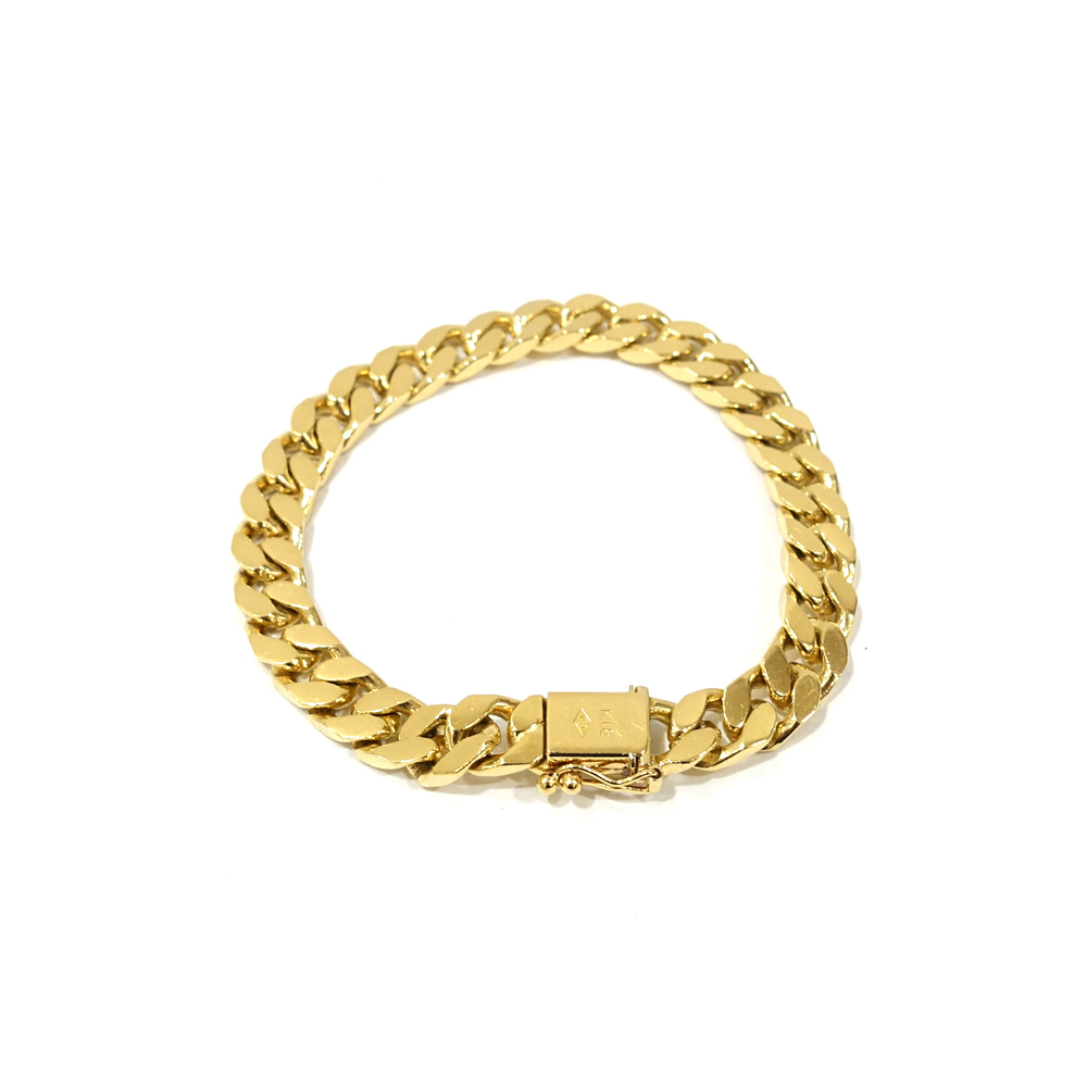 ジュエリー JEWELRY ブレスレット 喜平 キヘイ K18 2面シングル 750