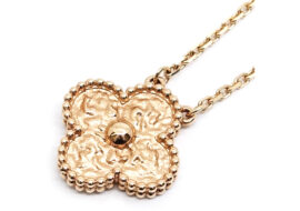 ヴァンクリーフ&アーペル VAN CLEEF&ARPELS ヴィンテージ アルハンブラ ネックレス 750PG VCARN9ZS00