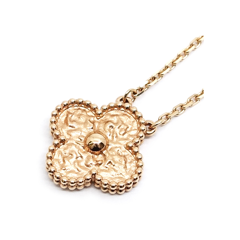 ヴァンクリーフ&アーペル VAN CLEEF&ARPELS ヴィンテージ アルハンブラ ネックレス 750PG VCARN9ZS00