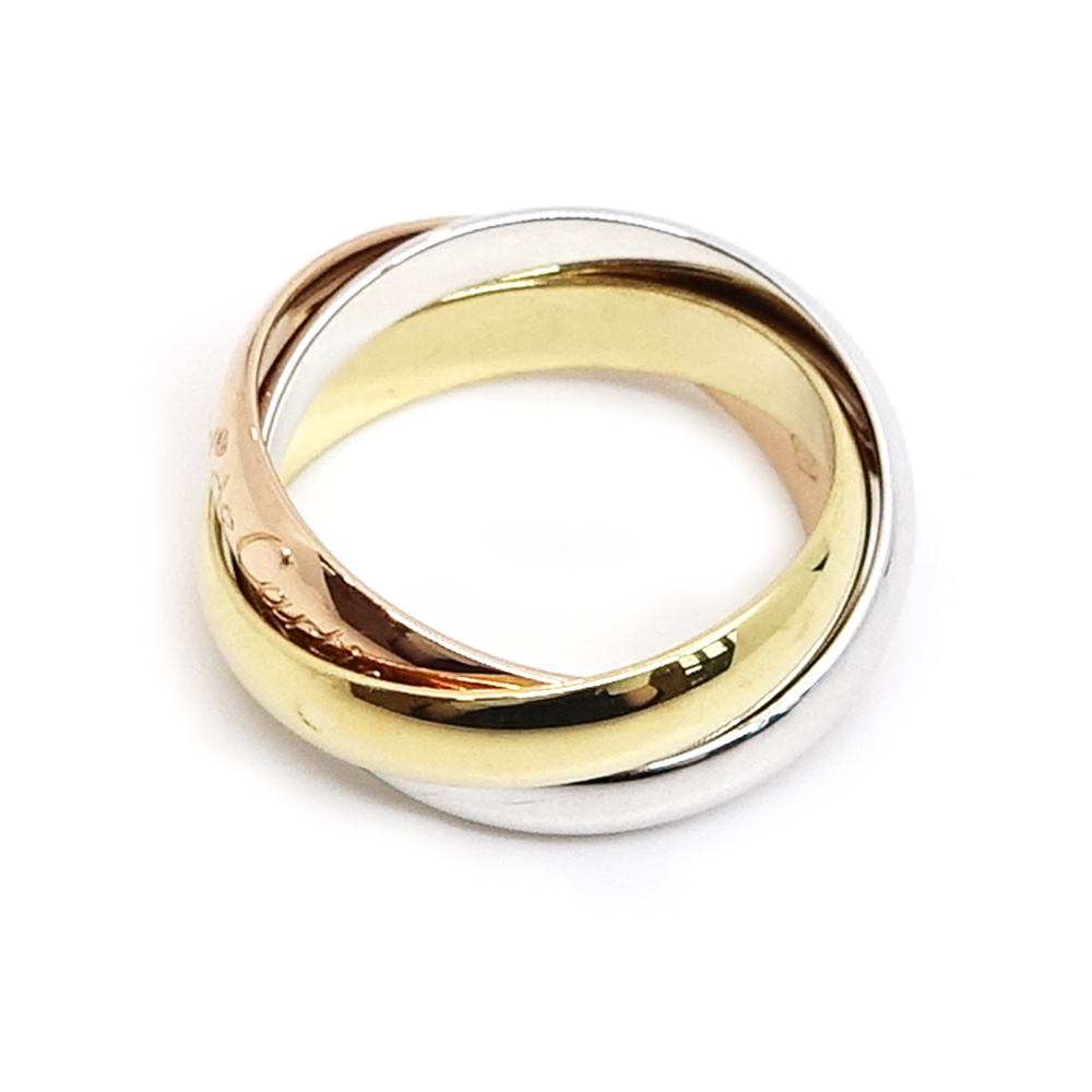 カルティエ CARTIER トリニティ リング 750YG WG PG 3カラー クラシック