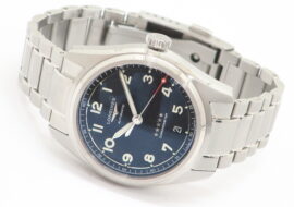 ロンジン LONGINES スピリット SPIRIT L3.410.4 ブラック SS 37mm 自動巻き メンズ