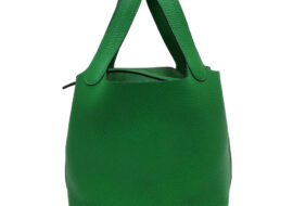 エルメス ピコタンロック PM モノクローム ソーバンブー