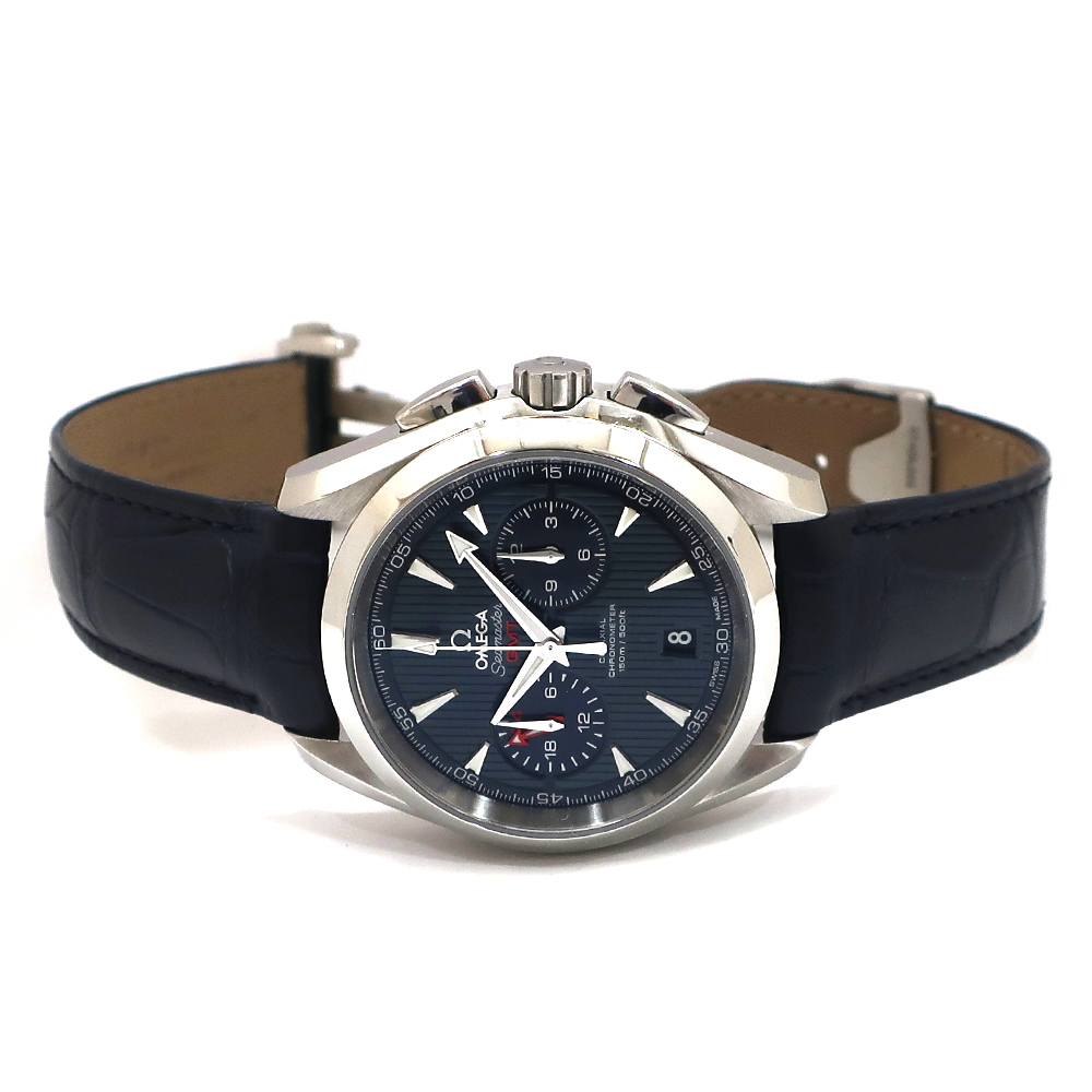 オメガ シーマスターアクアテラ 150M コーアクシャル クロノメーター GMT クロノグラフ 43MM 231.13.43.52.03.001