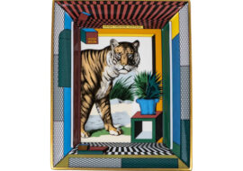 HERMES エルメス 小物入れ GRAND THEATRE NOUVEAU 王者の虎