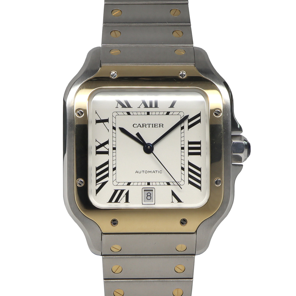 カルティエ サントス ドゥ カルティエ LM W2SA0009 シルバー