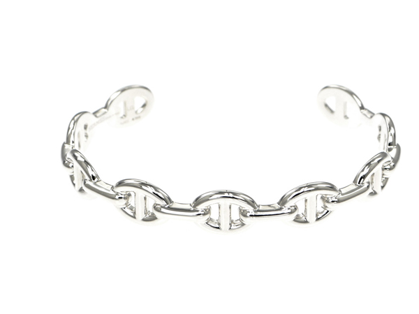 エルメス シェーヌダンクル バングル アンシェネ LG AG925