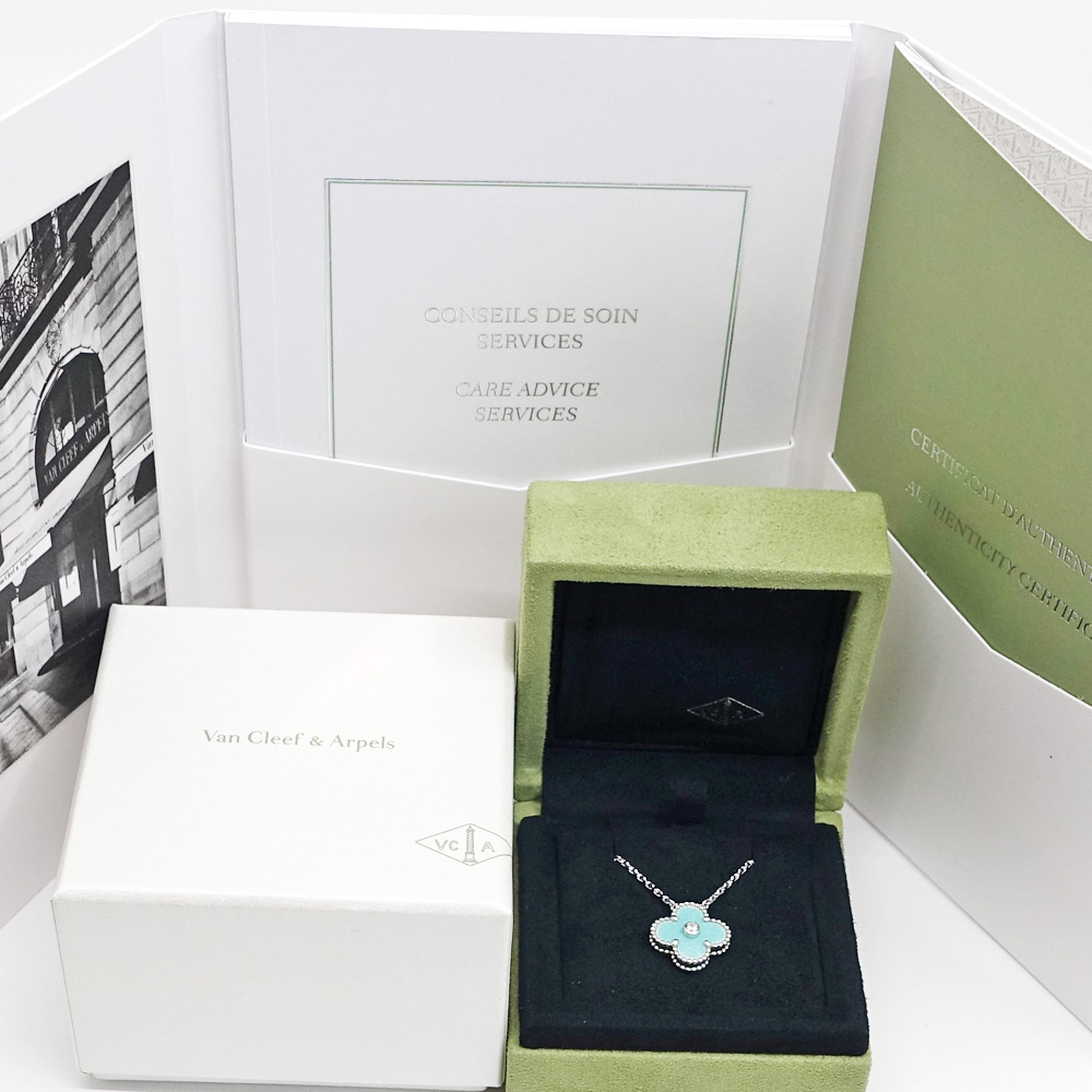 ヴァンクリーフ&アーペル VAN CLEEF&ARPELS ヴィンテージ アルハンブラ ネックレス 2020年 ホリデー限定 VCARP9RU00 750WG