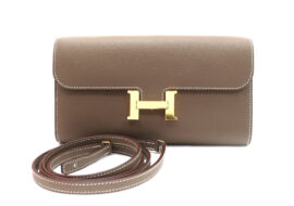 エルメス コンスタンストゥーゴー エトゥープ  ゴールド金具 K刻 2025年 レディース